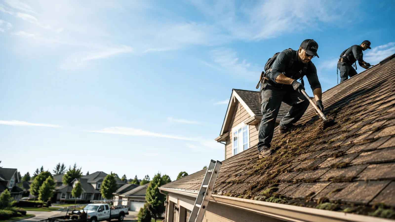 Roof Moss Removal in Allendale, MI near me